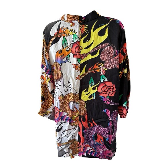 NWT Jaded London Multicolor Shirt Short Sleeve Unisex Size XL NEW - Picture 6 of 9